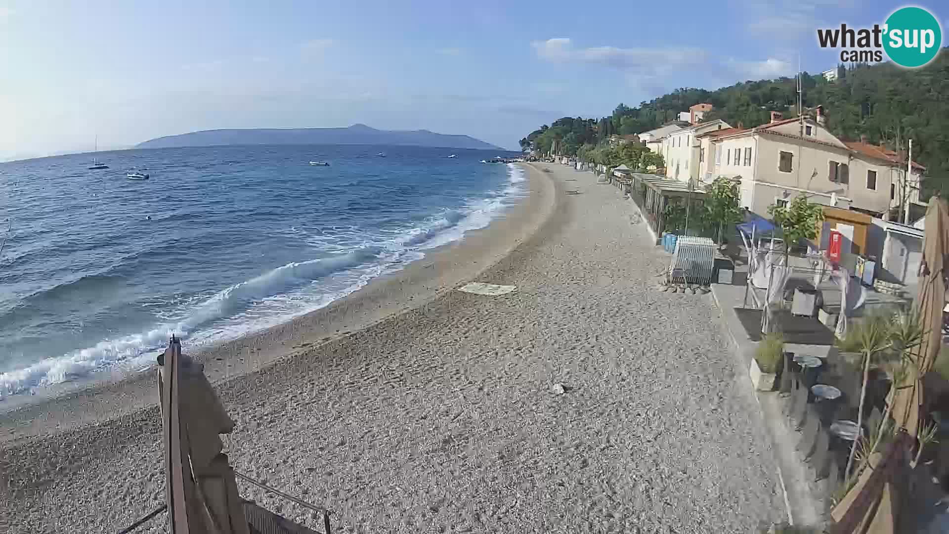 Camera en vivo Mošćenička Draga – Playa