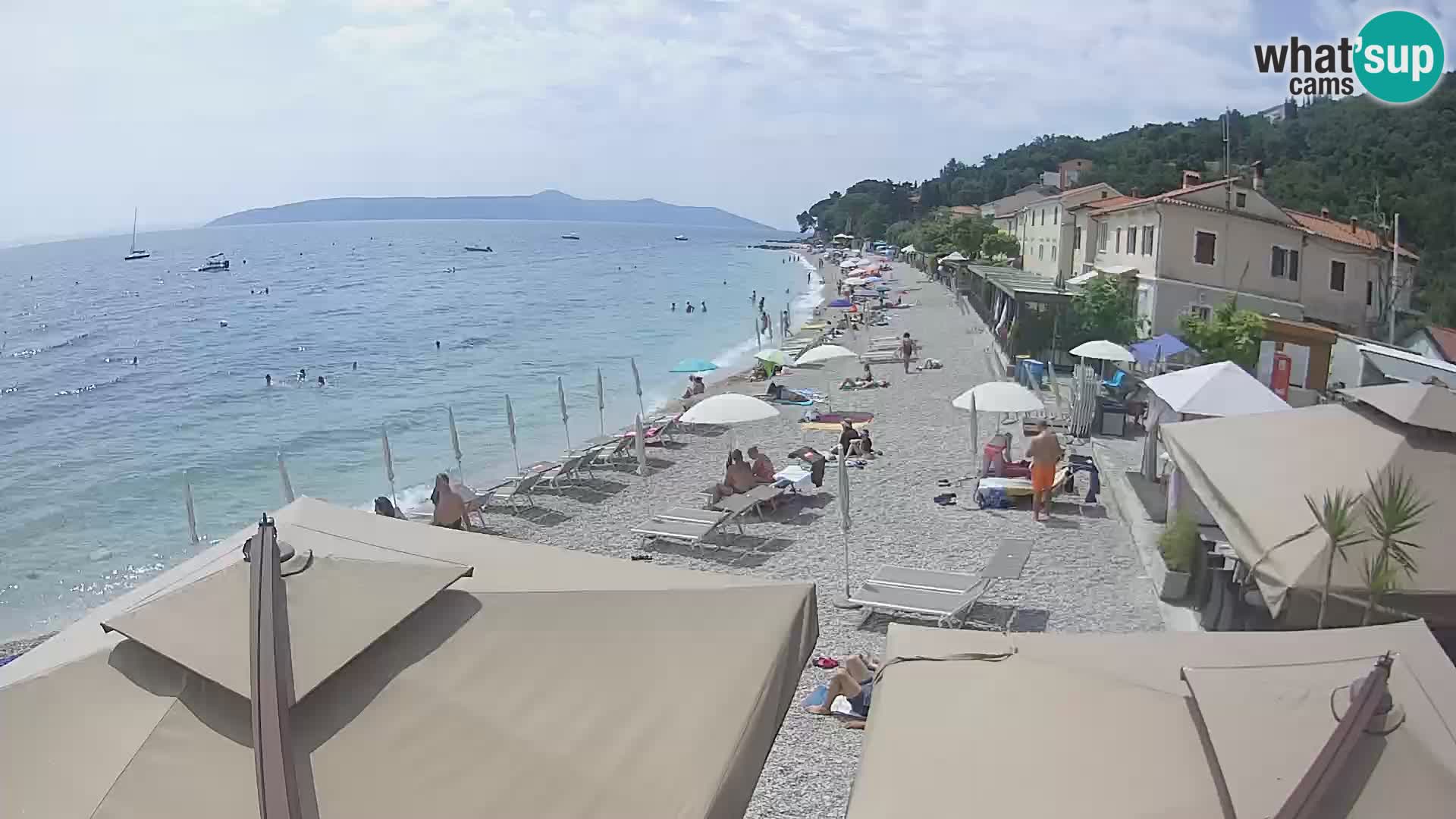 Camera en vivo Mošćenička Draga – Playa