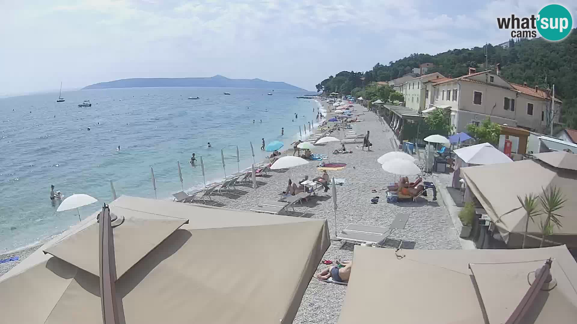Camera en vivo Mošćenička Draga – Playa