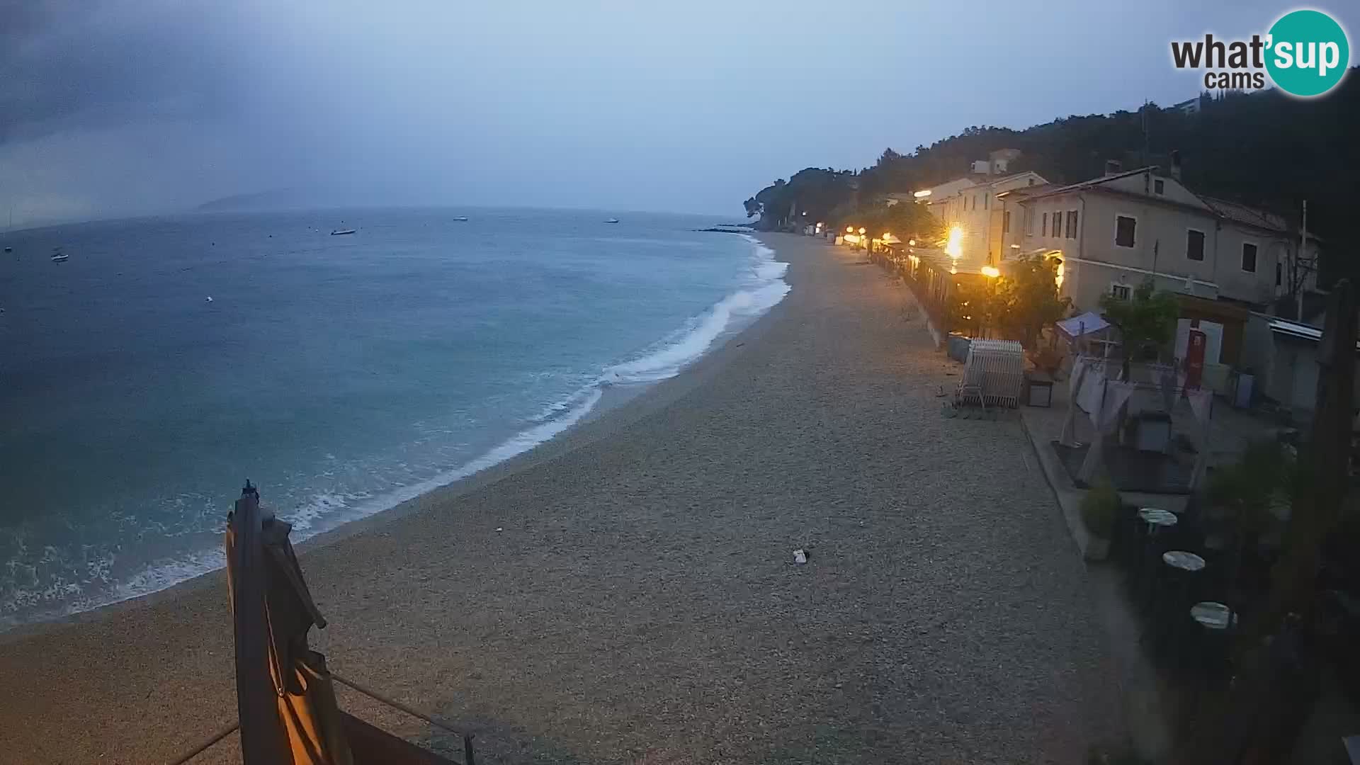 Web kamera Mošćenička Draga – plaža