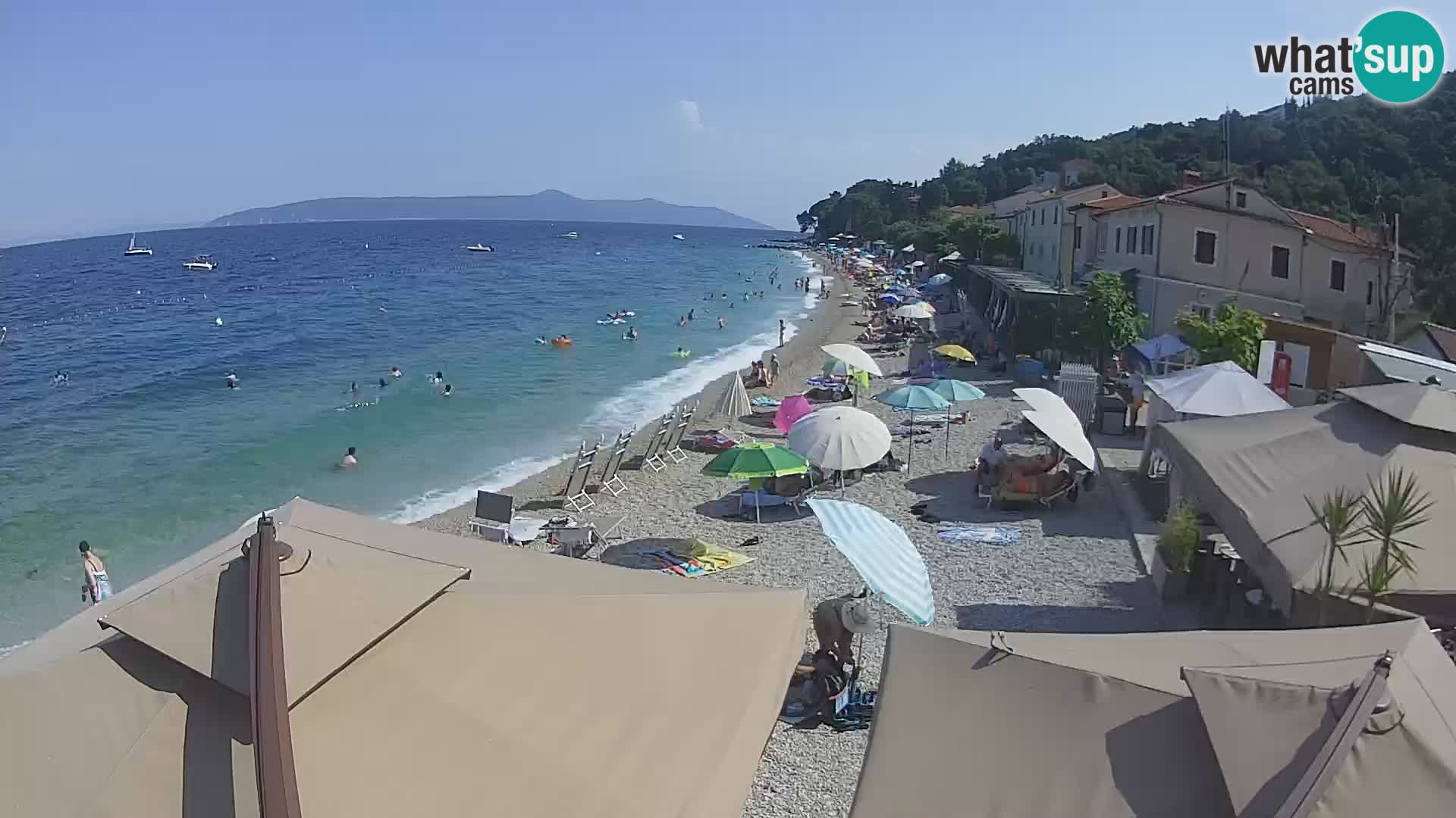 Camera en vivo Mošćenička Draga – Playa