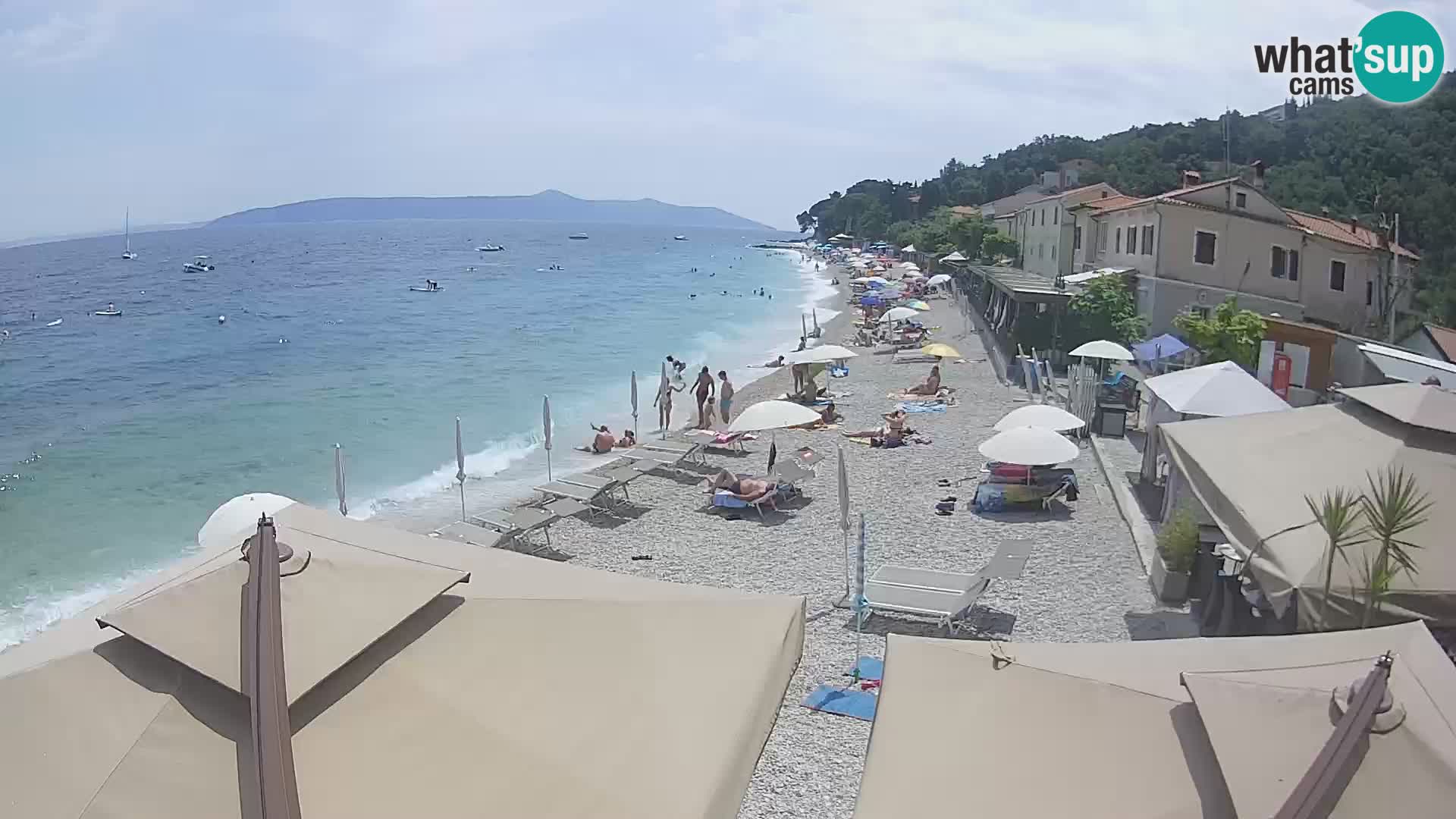 Camera en vivo Mošćenička Draga – Playa