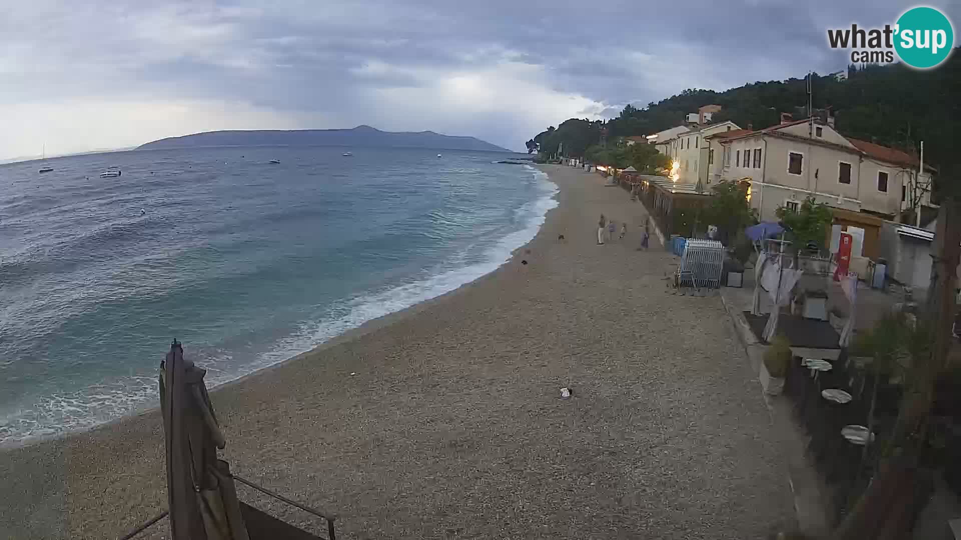 Kamera v živo Mošćenička Draga – plaža