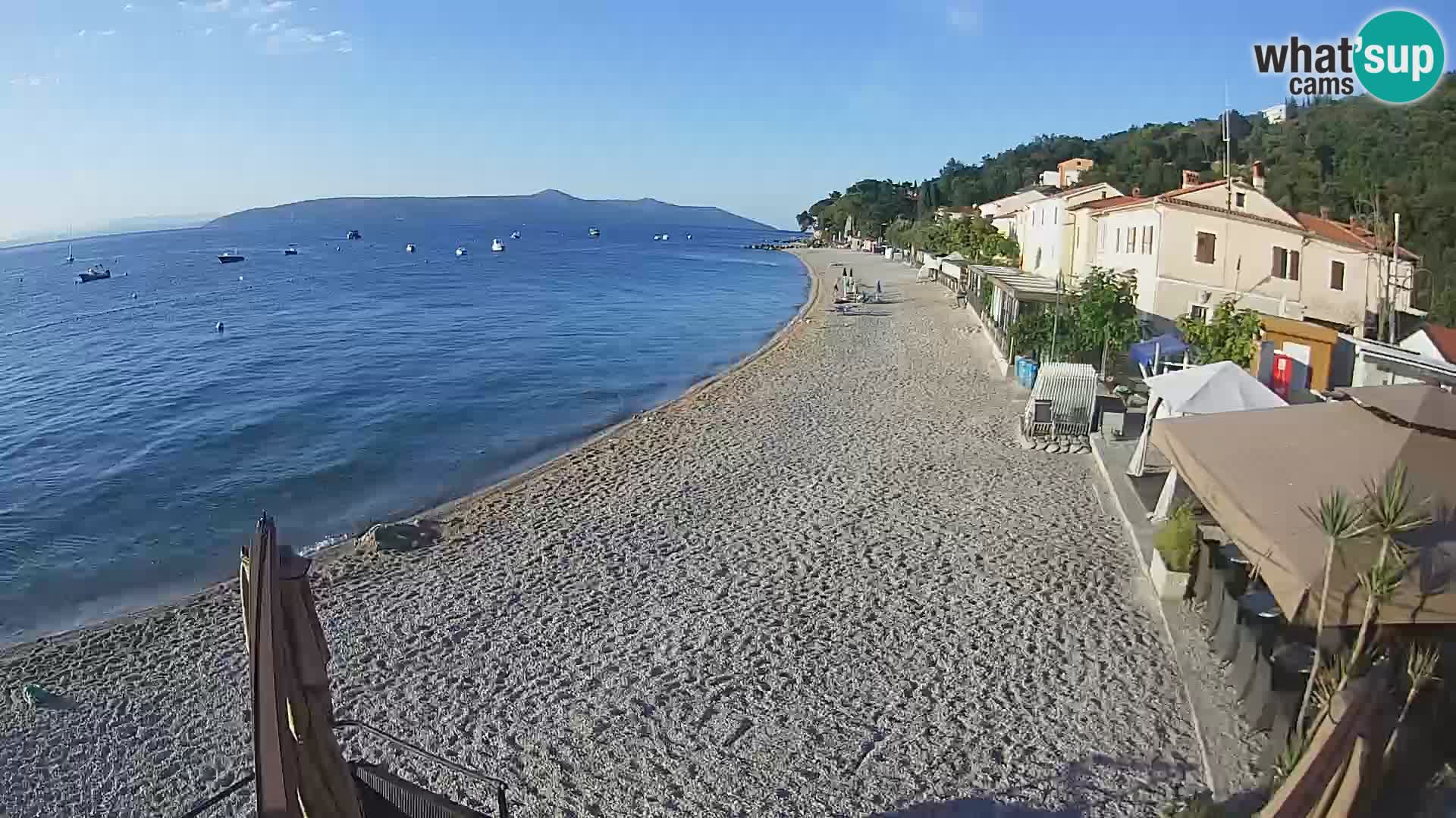 Kamera v živo Mošćenička Draga – plaža