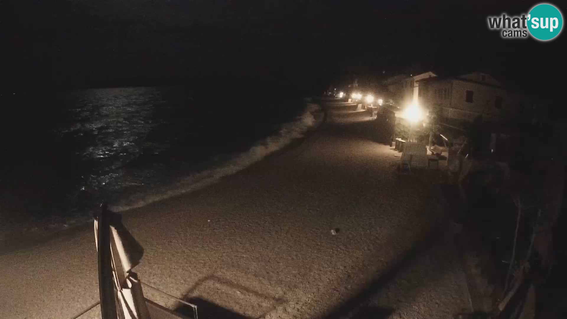 Mošćenička Draga webcam beach