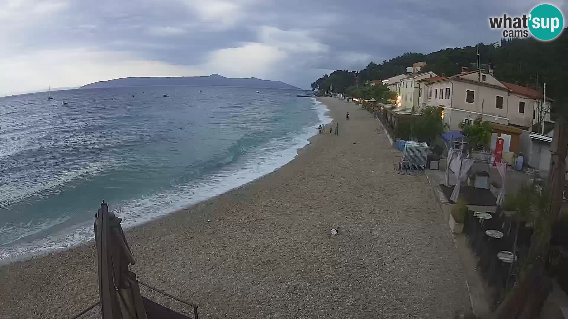 Kamera v živo Mošćenička Draga – plaža