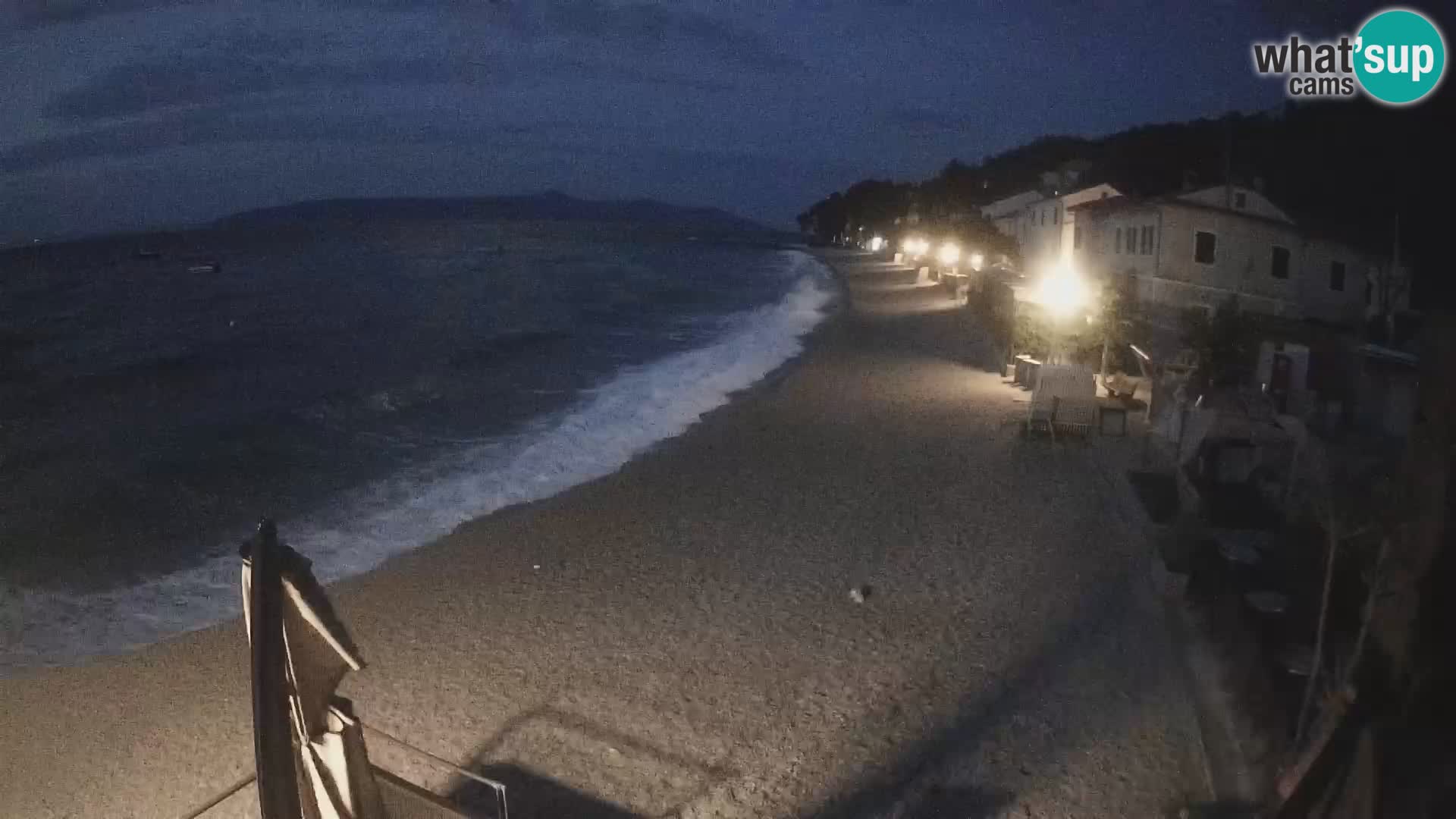 Mošćenička Draga webcam beach