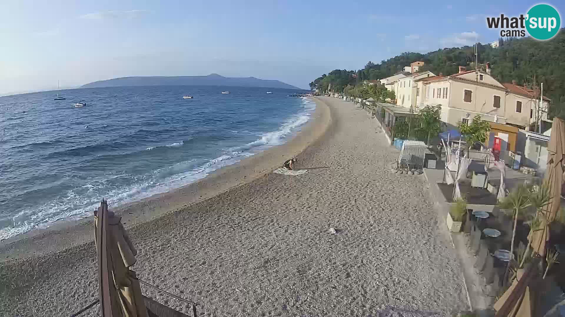 Live Cam Mošćenička Draga – plage