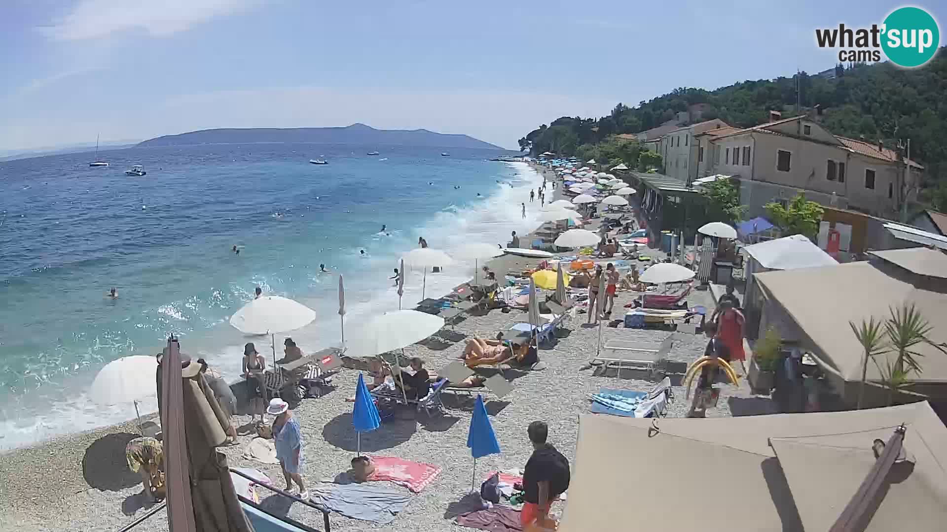 Camera en vivo Mošćenička Draga – Playa