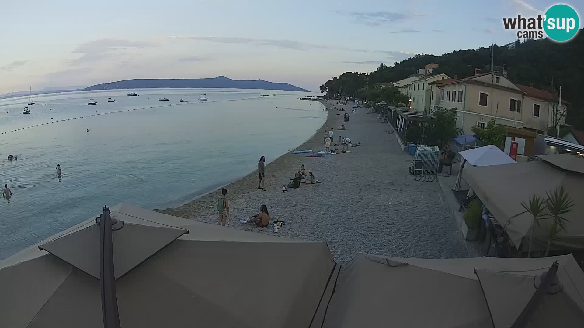 Live Cam Mošćenička Draga – plage