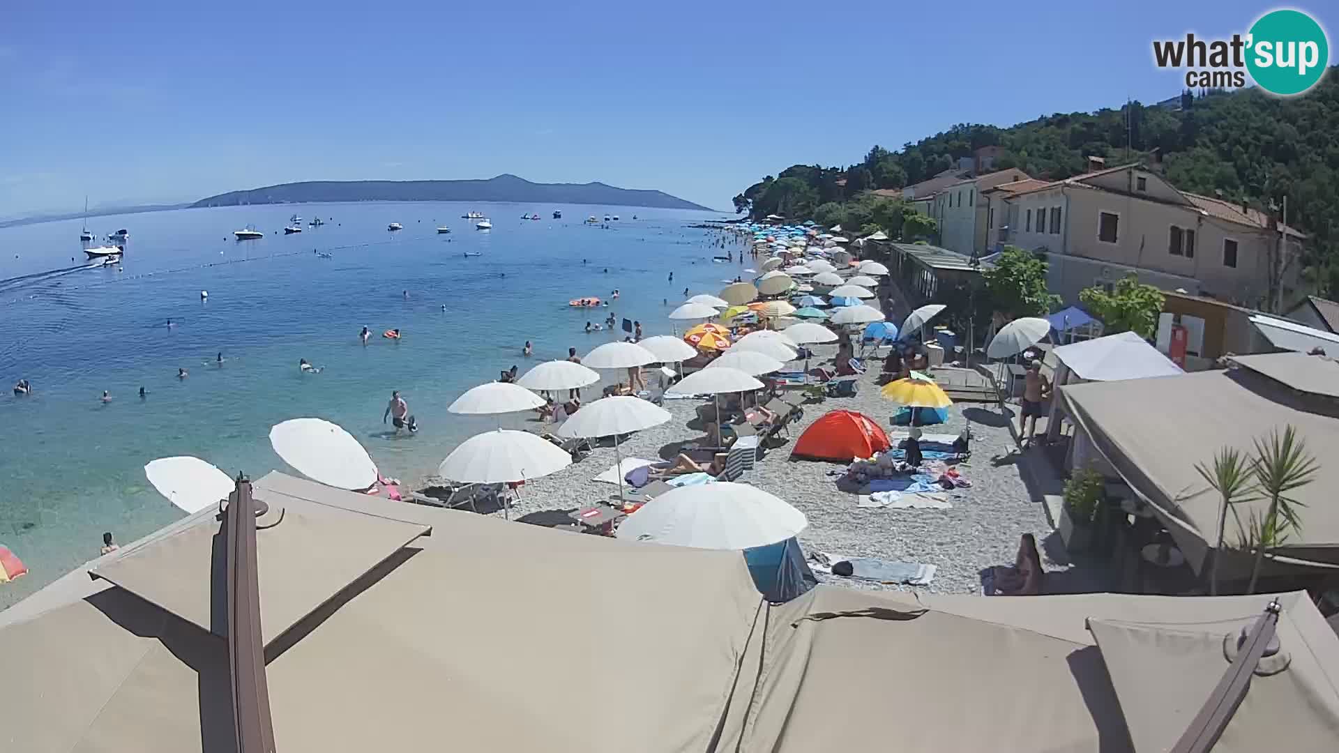 Kamera v živo Mošćenička Draga – plaža