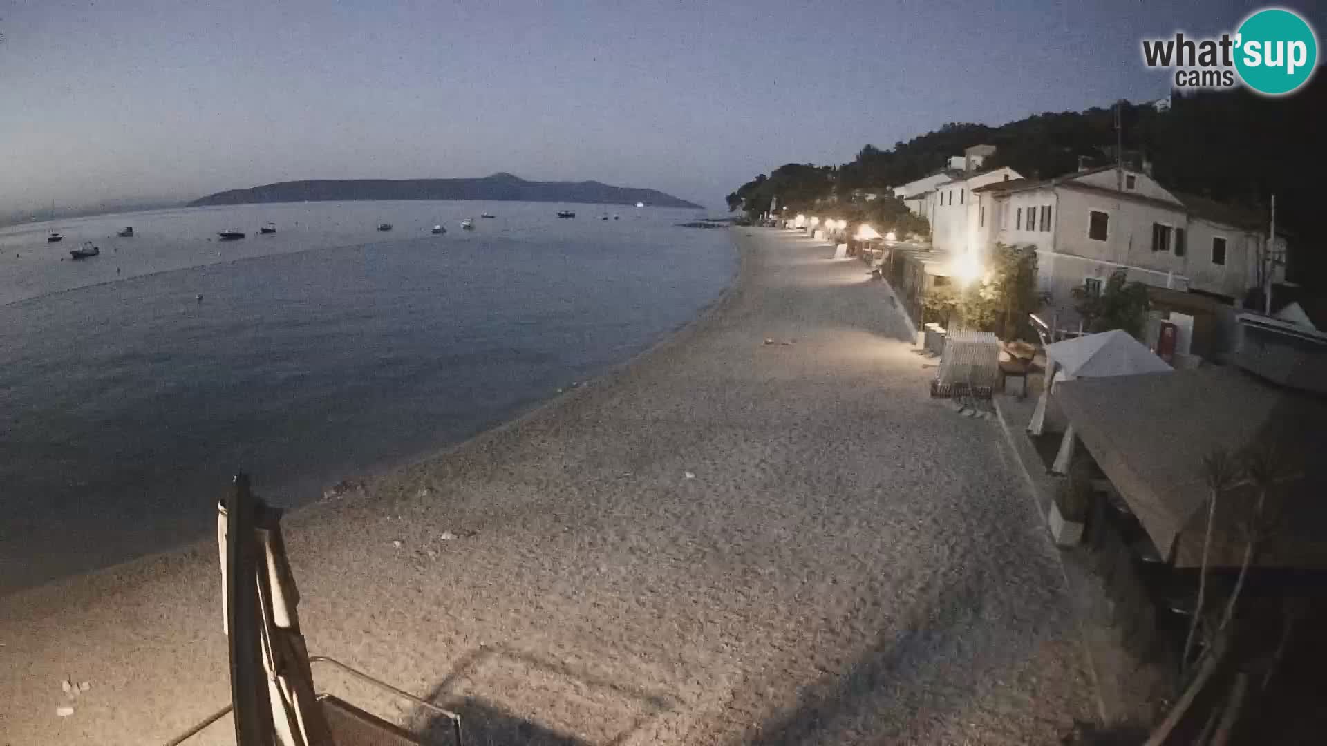 Livecam Draga di Moschiena – spiaggia