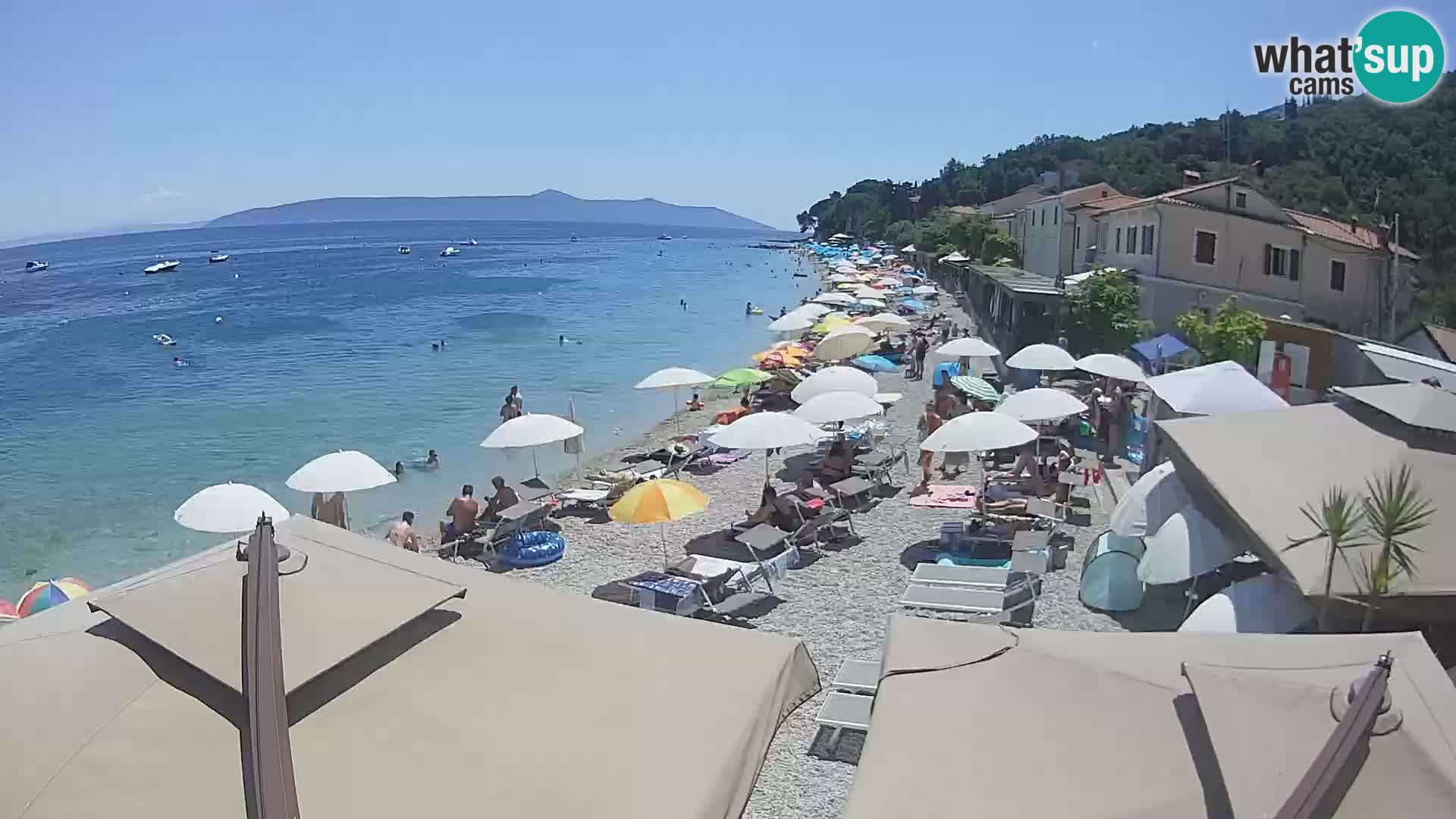 Kamera v živo Mošćenička Draga – plaža