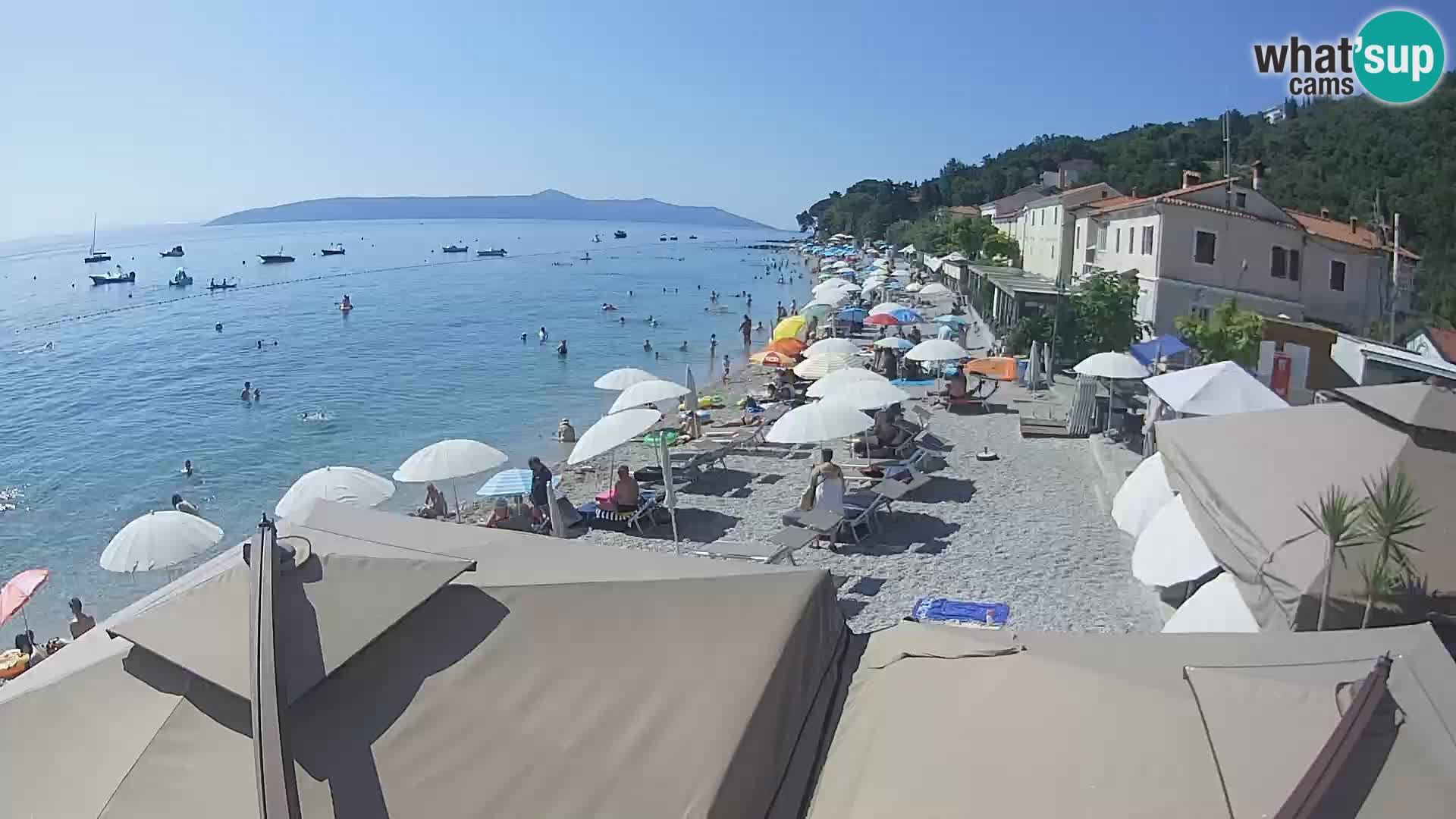 Kamera v živo Mošćenička Draga – plaža