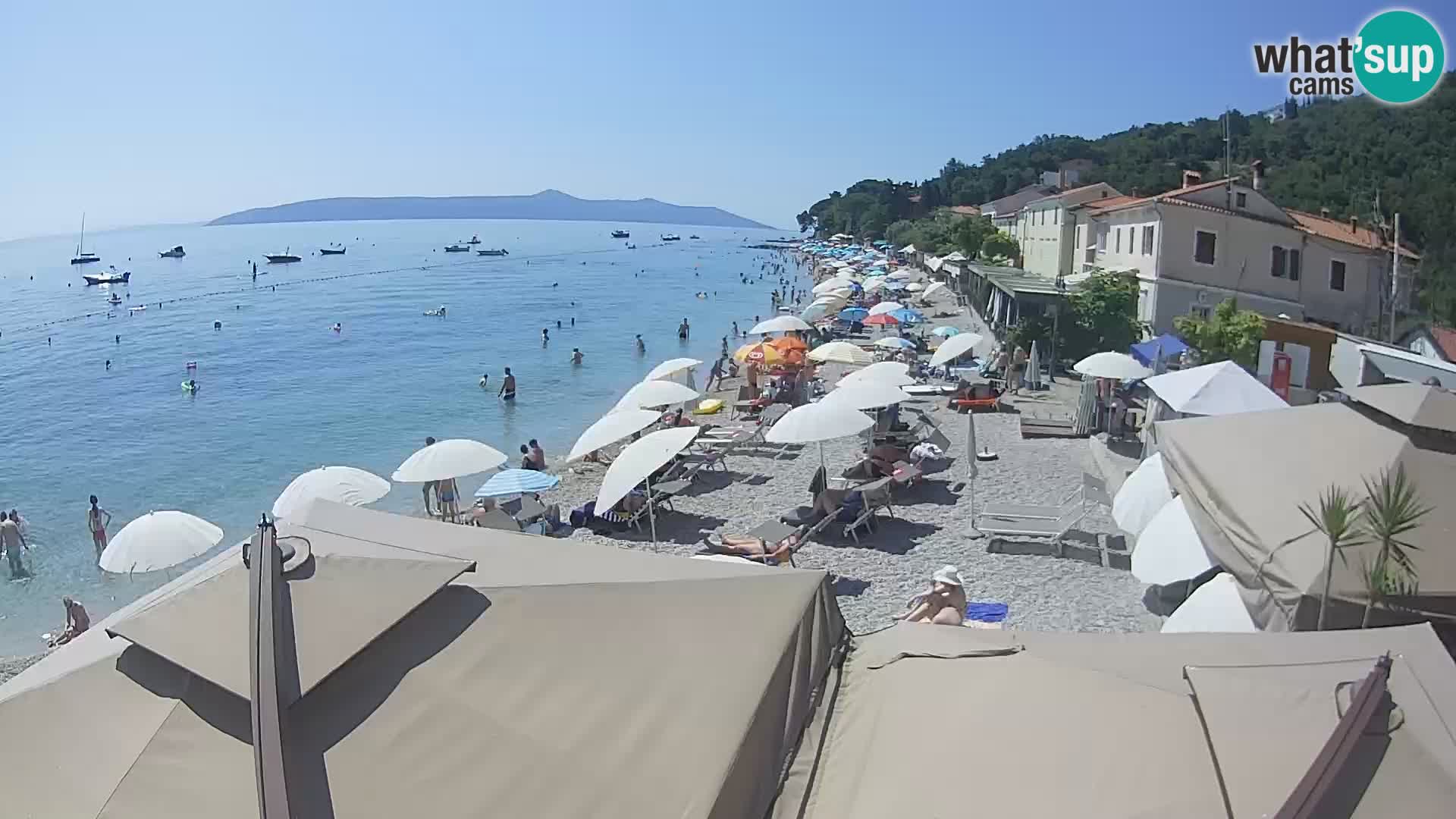 Camera en vivo Mošćenička Draga – Playa