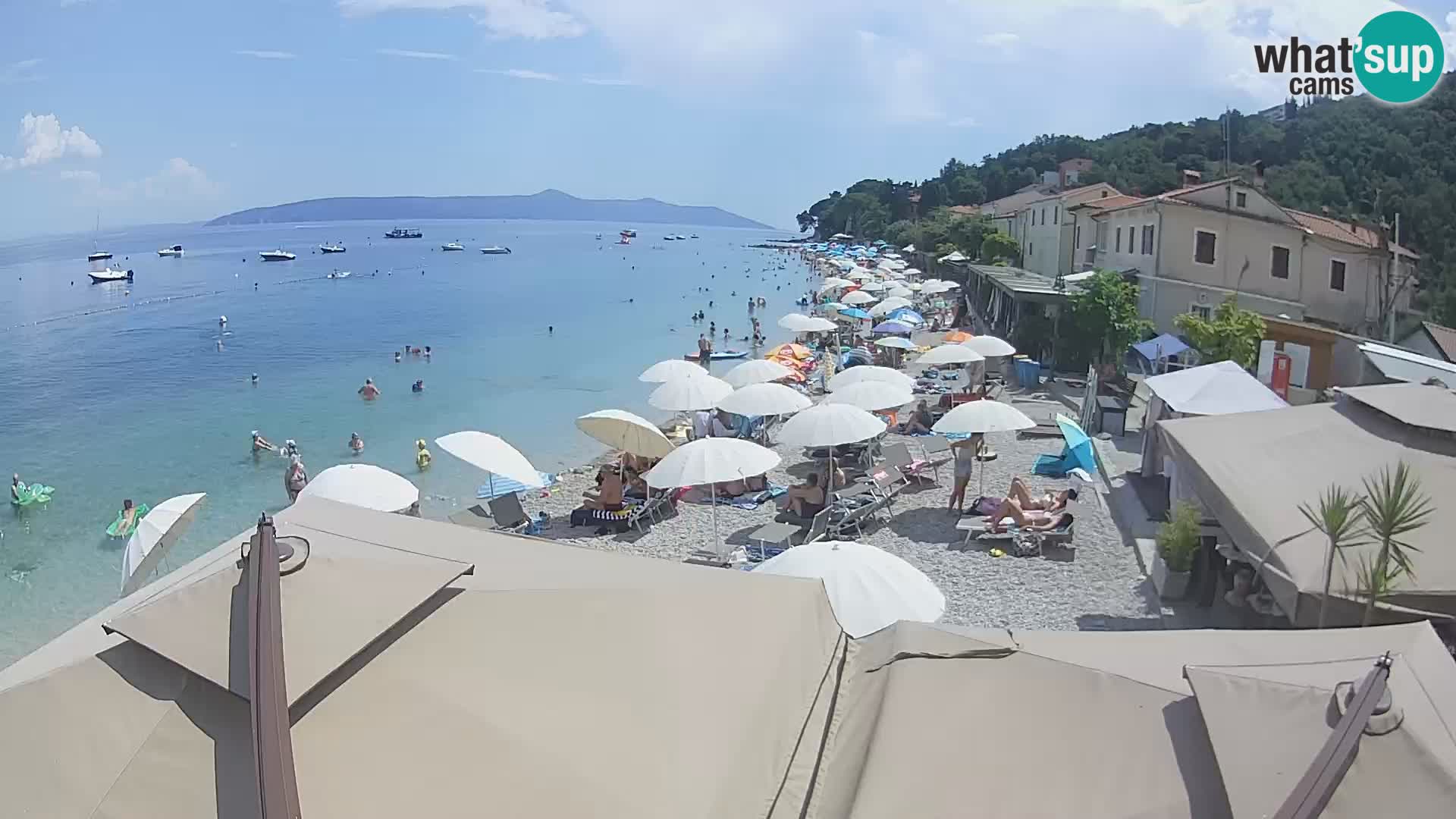 Live Cam Mošćenička Draga – plage