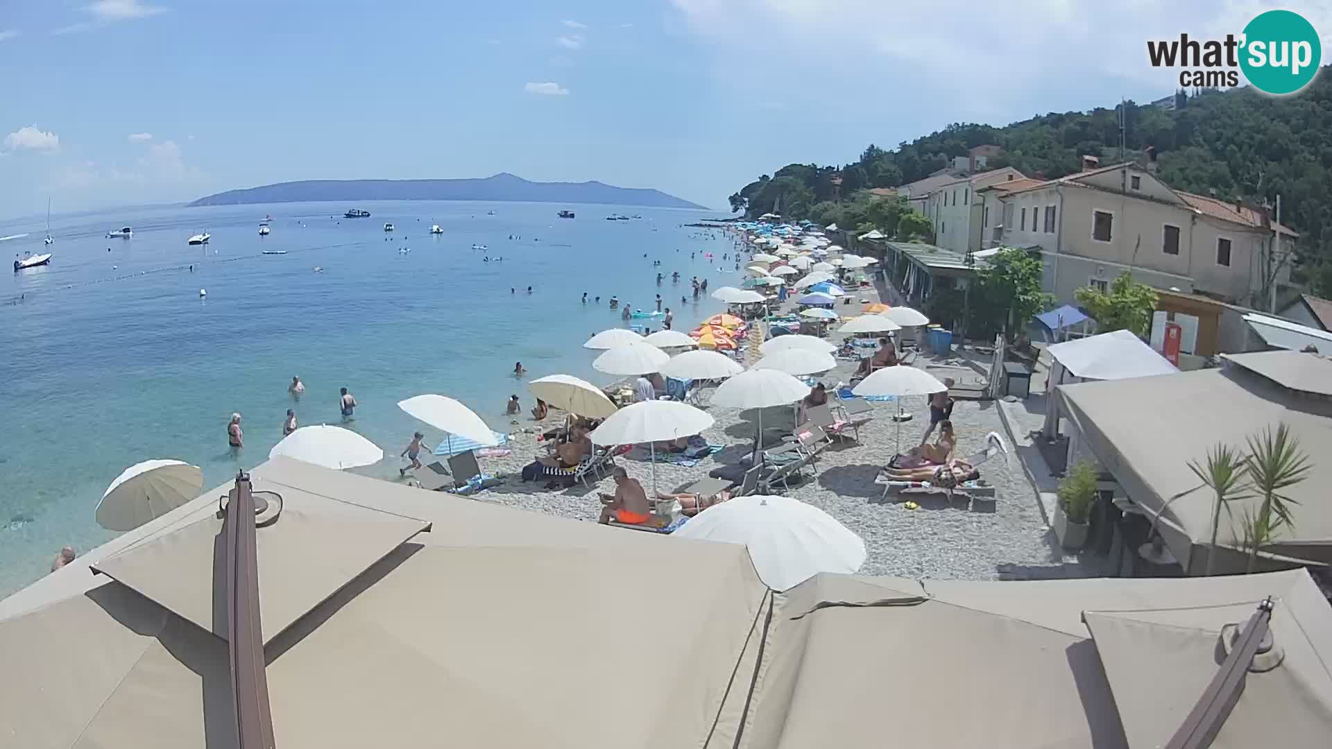 Camera en vivo Mošćenička Draga – Playa