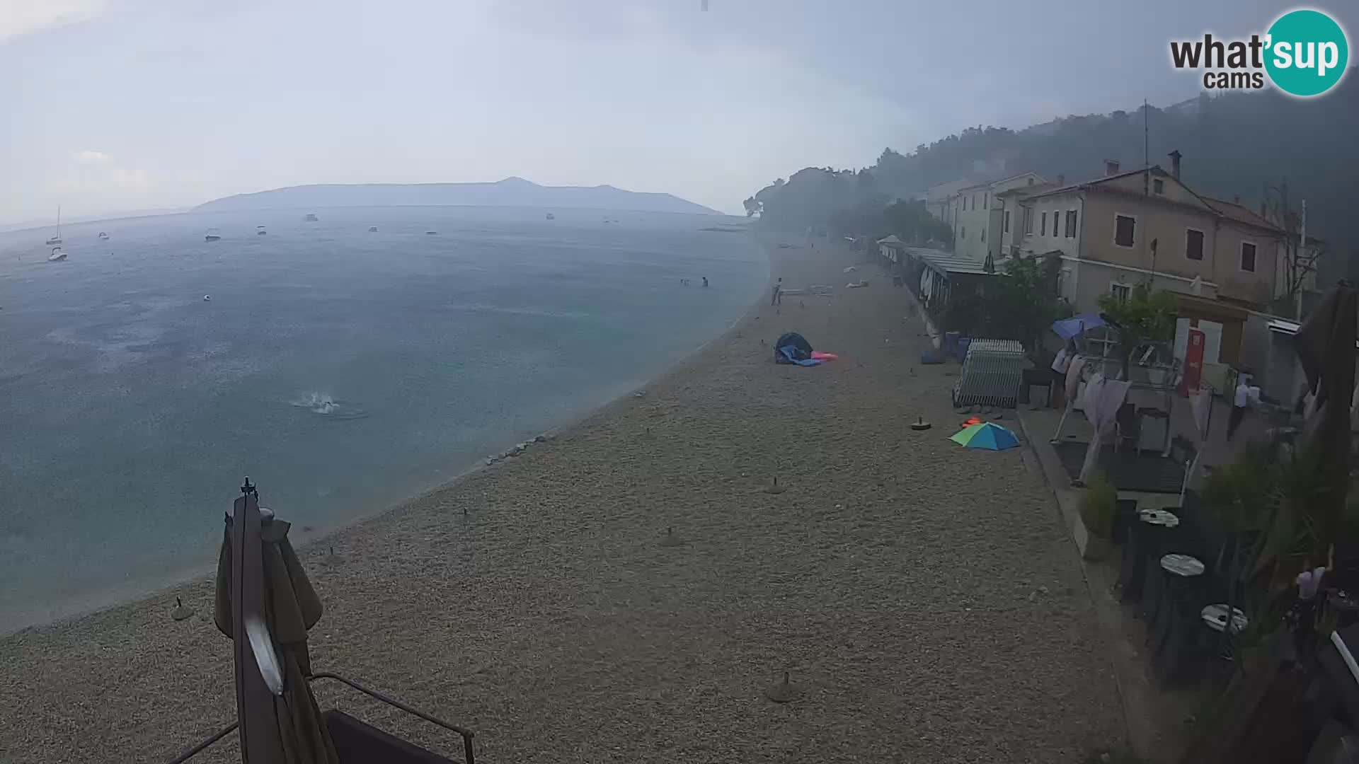 Webcam Mošćenička Draga – Strand