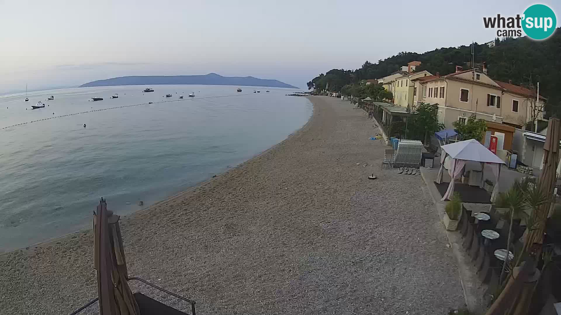 Web kamera Mošćenička Draga – plaža