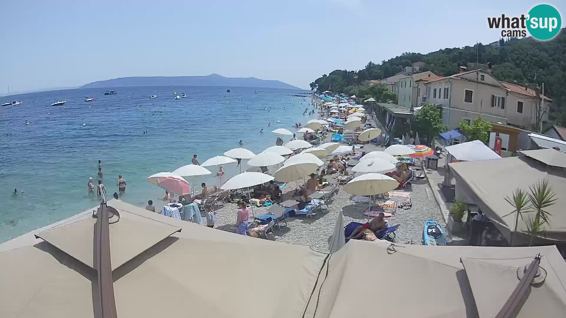 Camera en vivo Mošćenička Draga – Playa