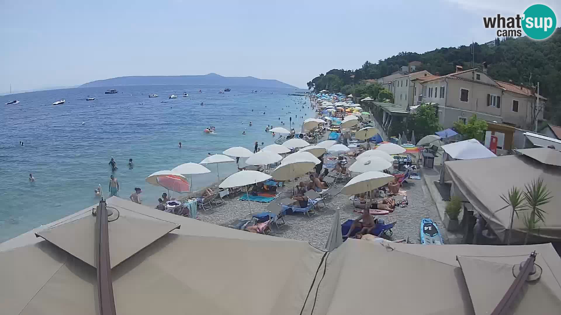 Camera en vivo Mošćenička Draga – Playa