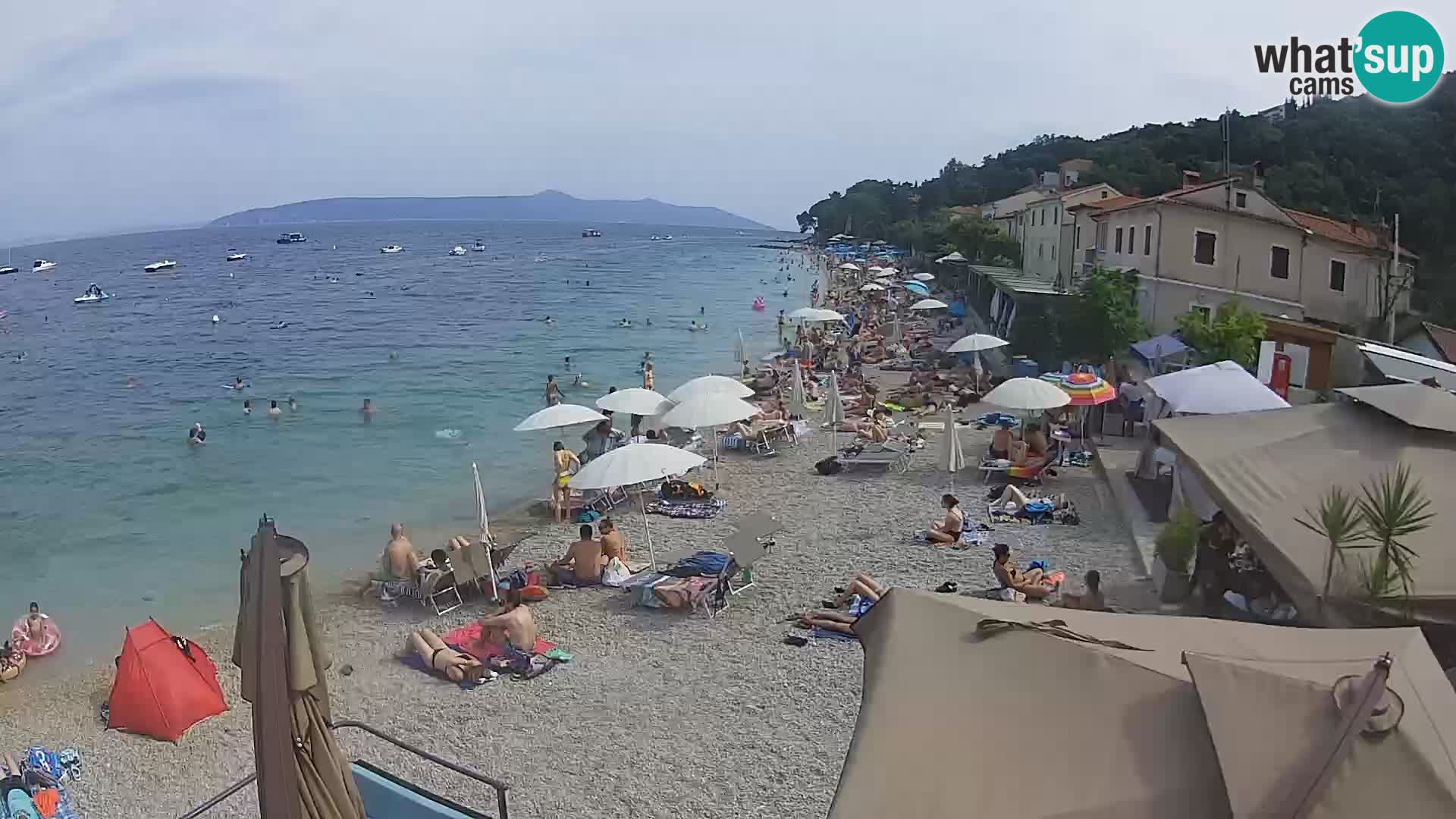 Live Cam Mošćenička Draga – plage