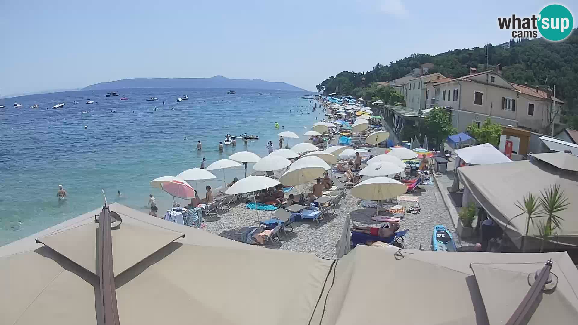 Camera en vivo Mošćenička Draga – Playa