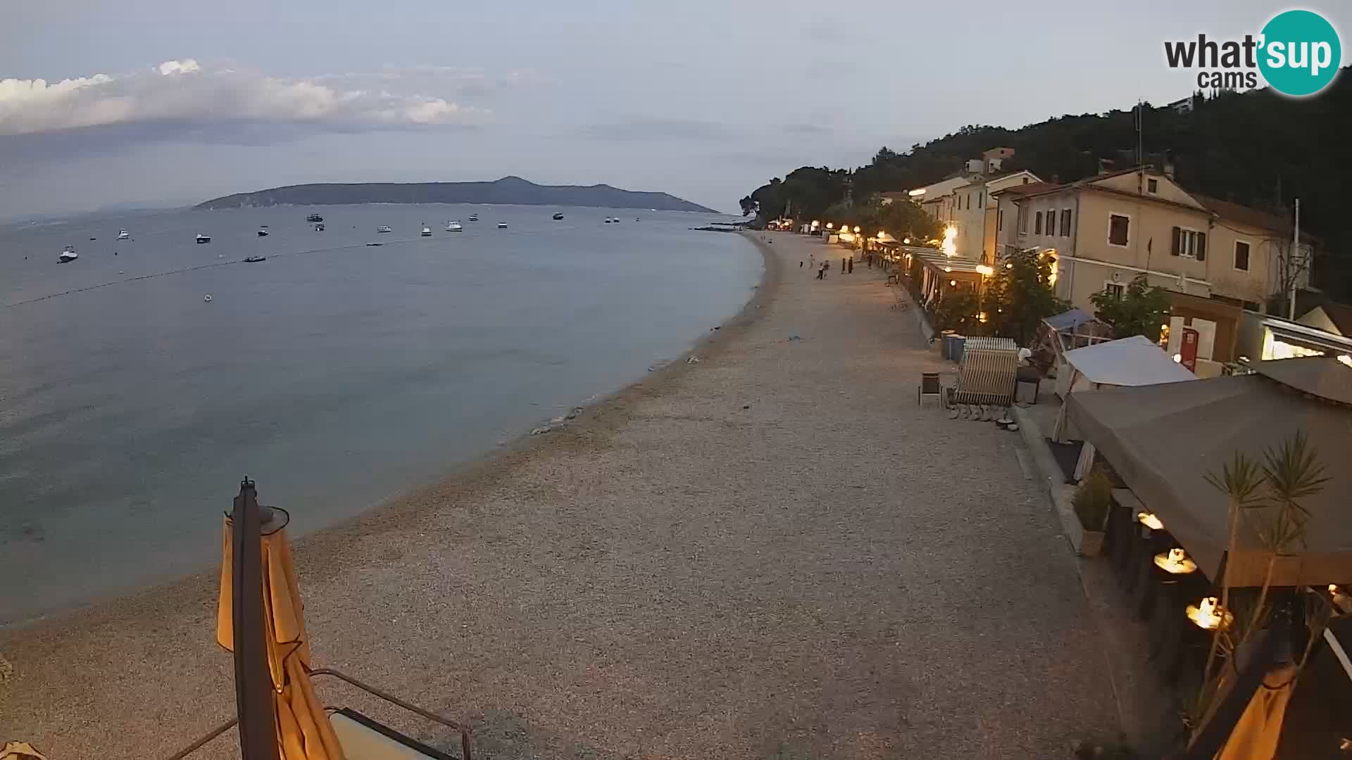 Kamera v živo Mošćenička Draga – plaža