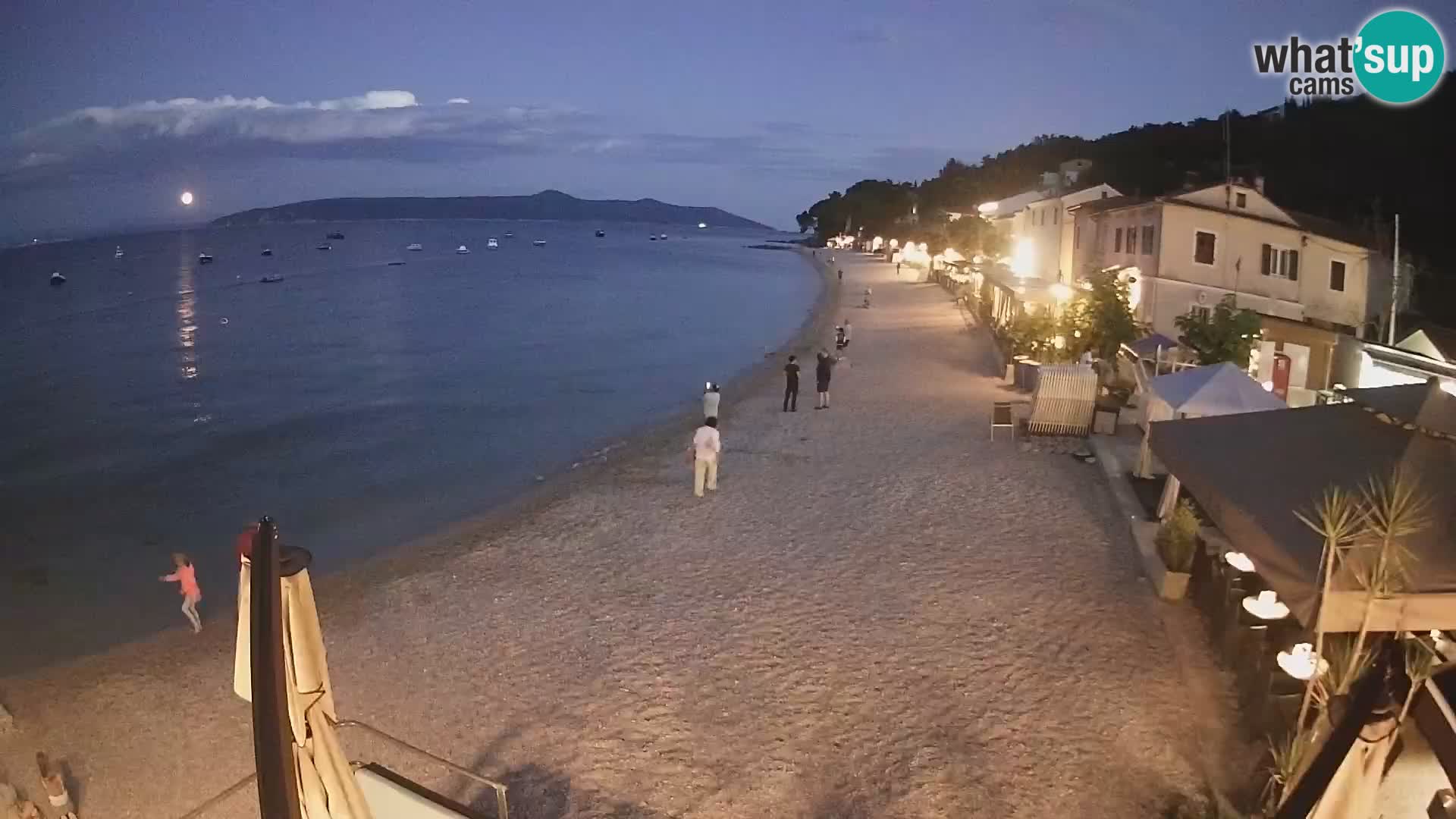 Live Cam Mošćenička Draga – plage