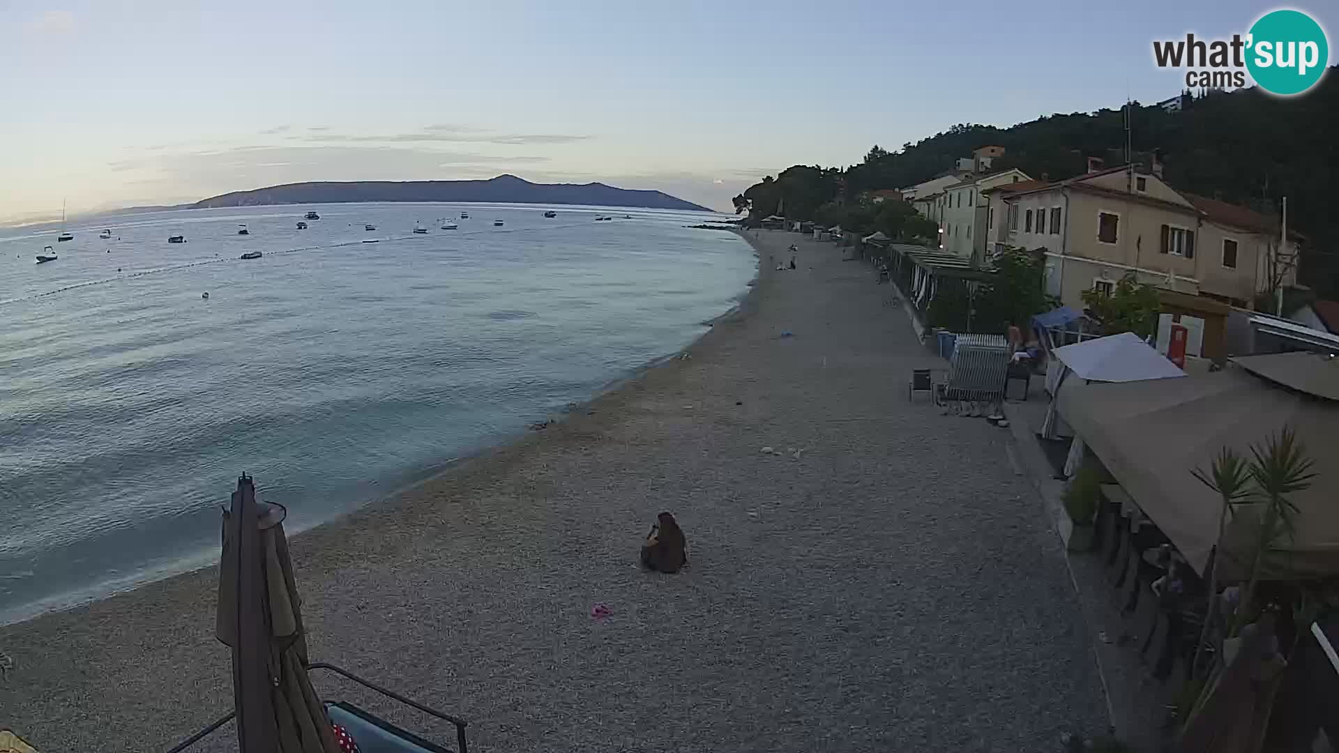 Web kamera Mošćenička Draga – plaža