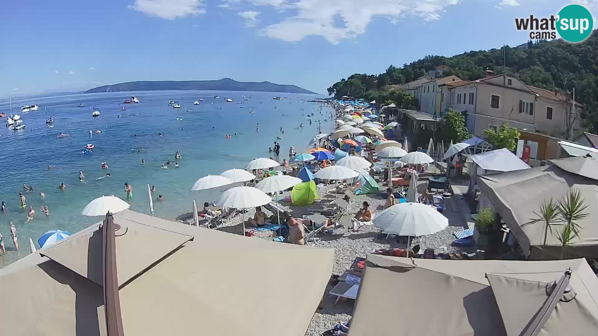 Camera en vivo Mošćenička Draga – Playa
