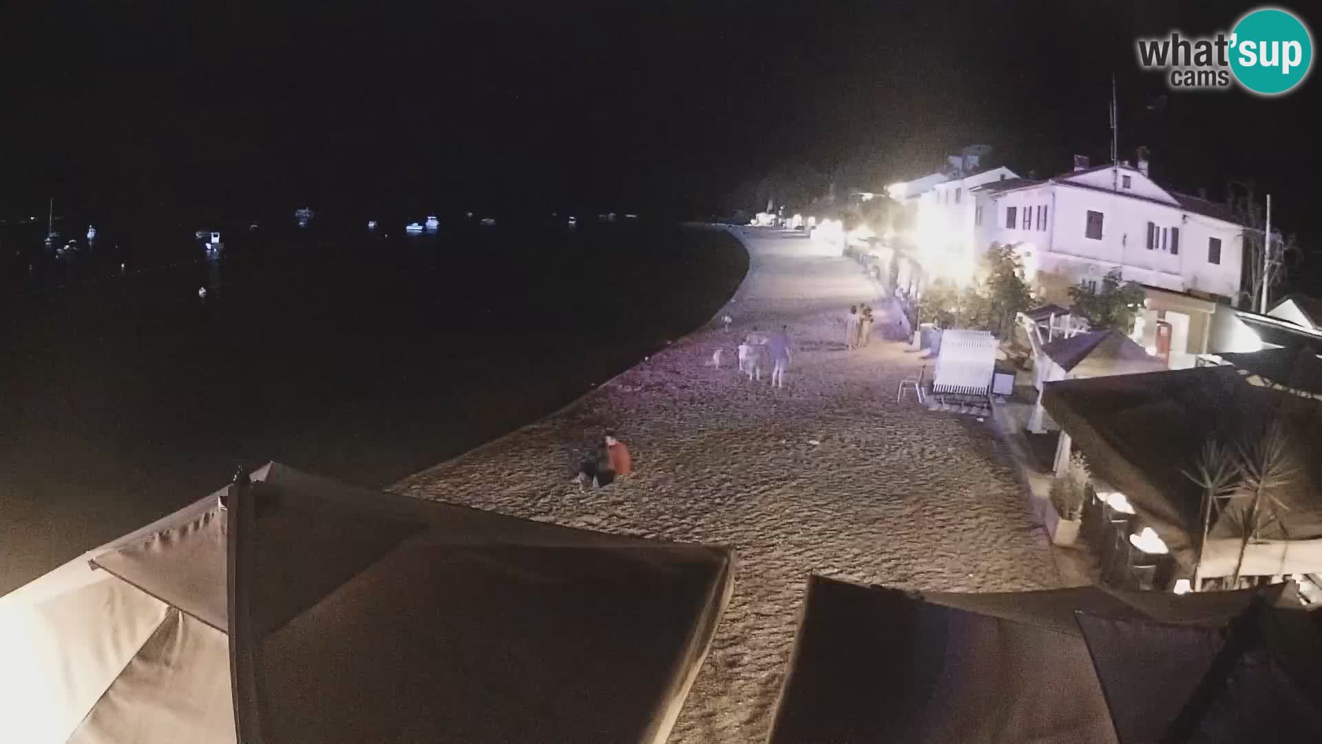 Mošćenička Draga webcam beach