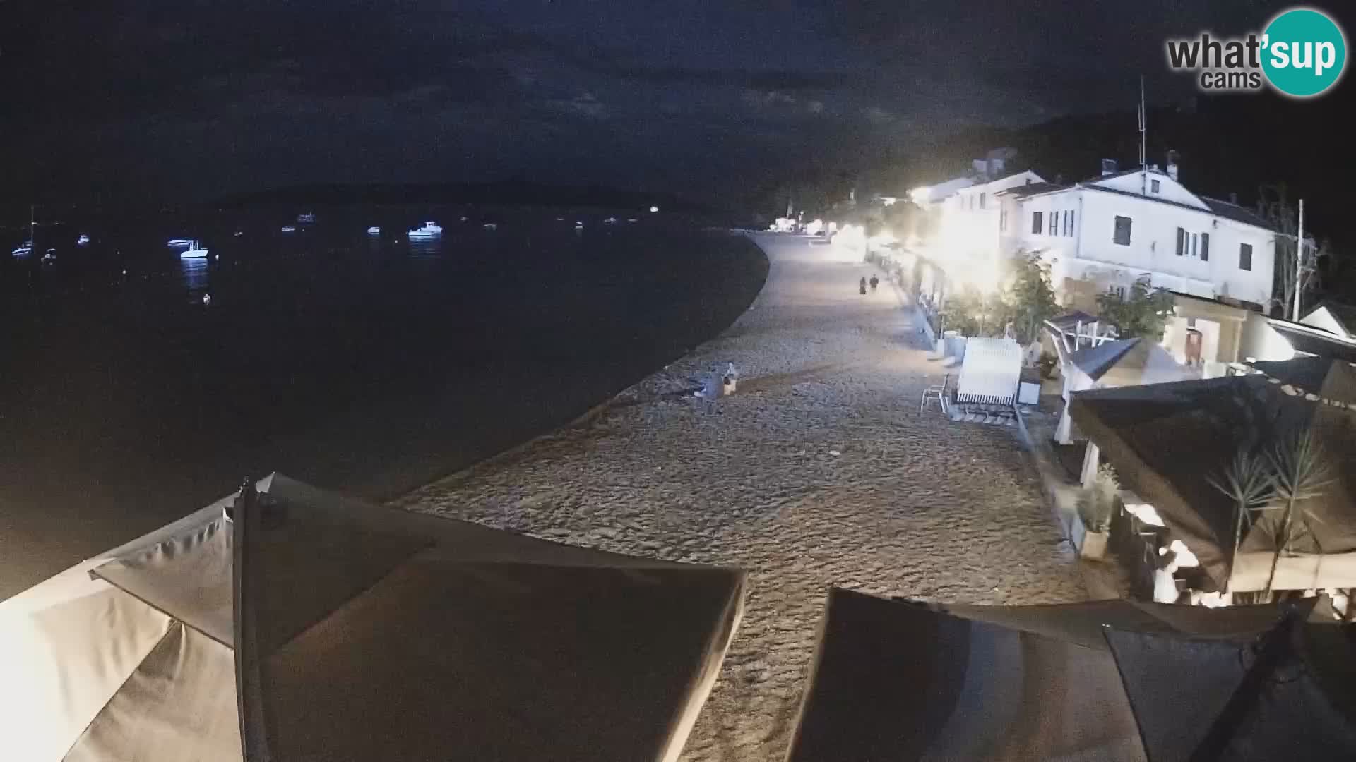 Livecam Draga di Moschiena – spiaggia
