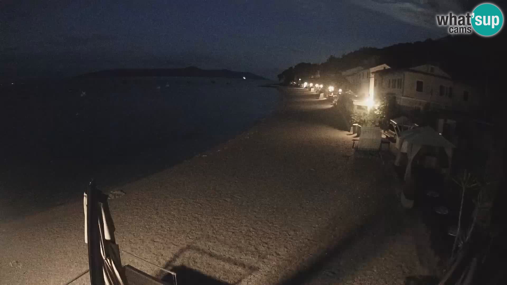 Mošćenička Draga webcam beach