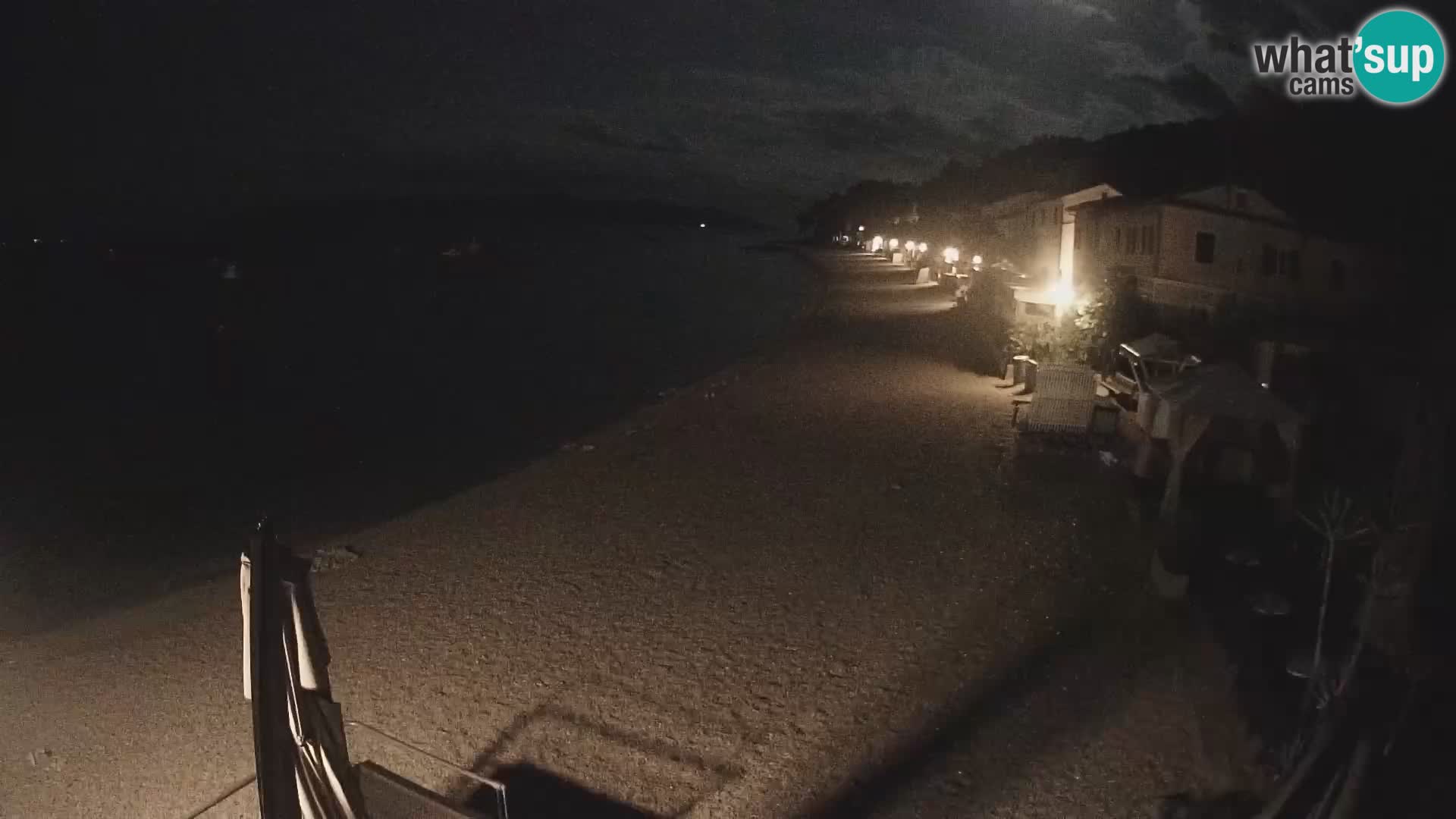 Mošćenička Draga webcam beach