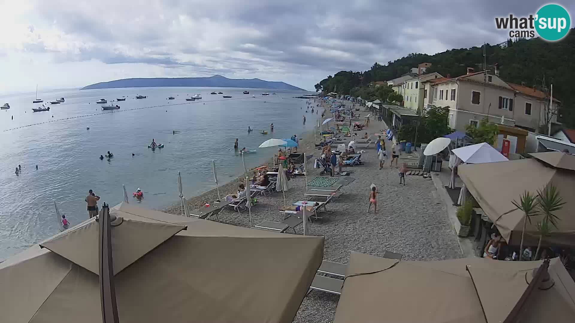 Kamera v živo Mošćenička Draga – plaža