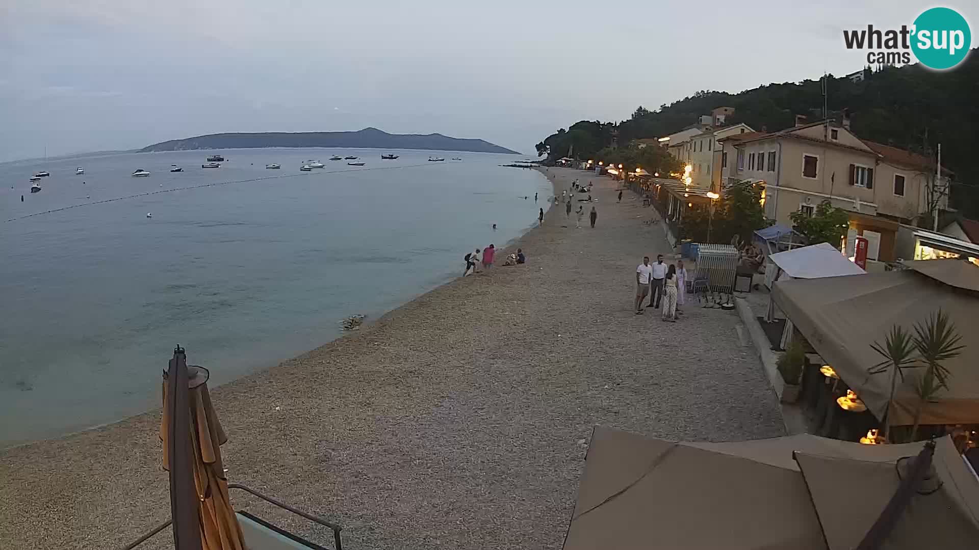 Kamera v živo Mošćenička Draga – plaža