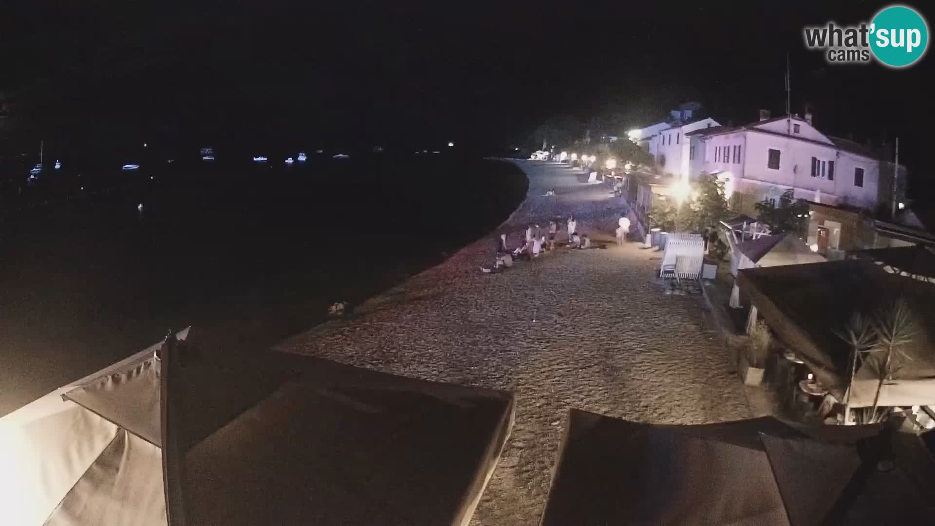 Mošćenička Draga webcam beach