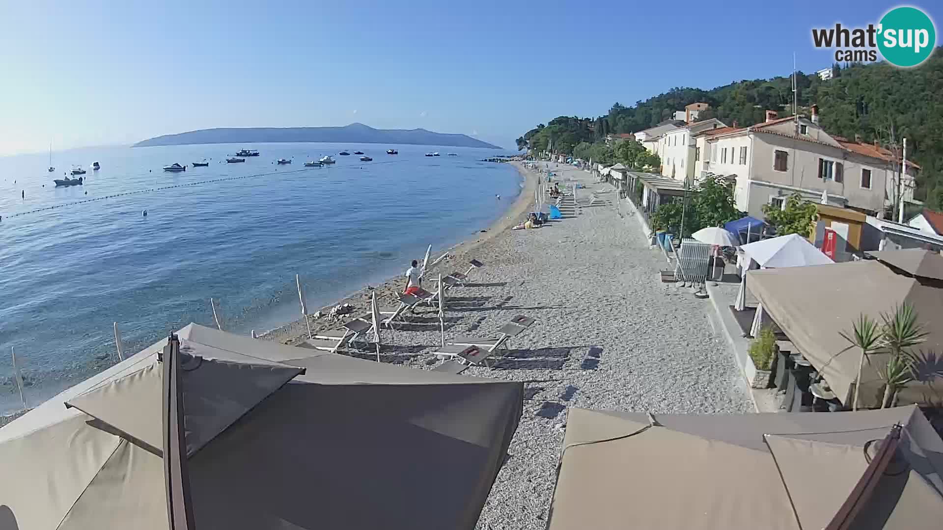 Live Cam Mošćenička Draga – plage