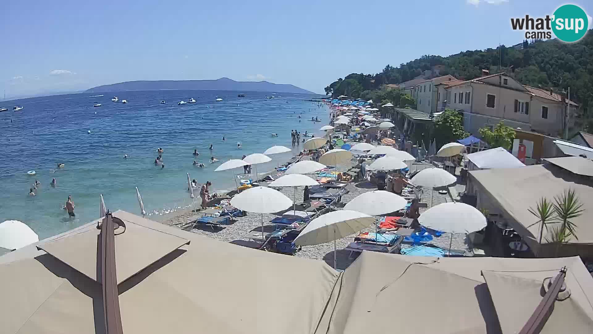 Live Cam Mošćenička Draga – plage