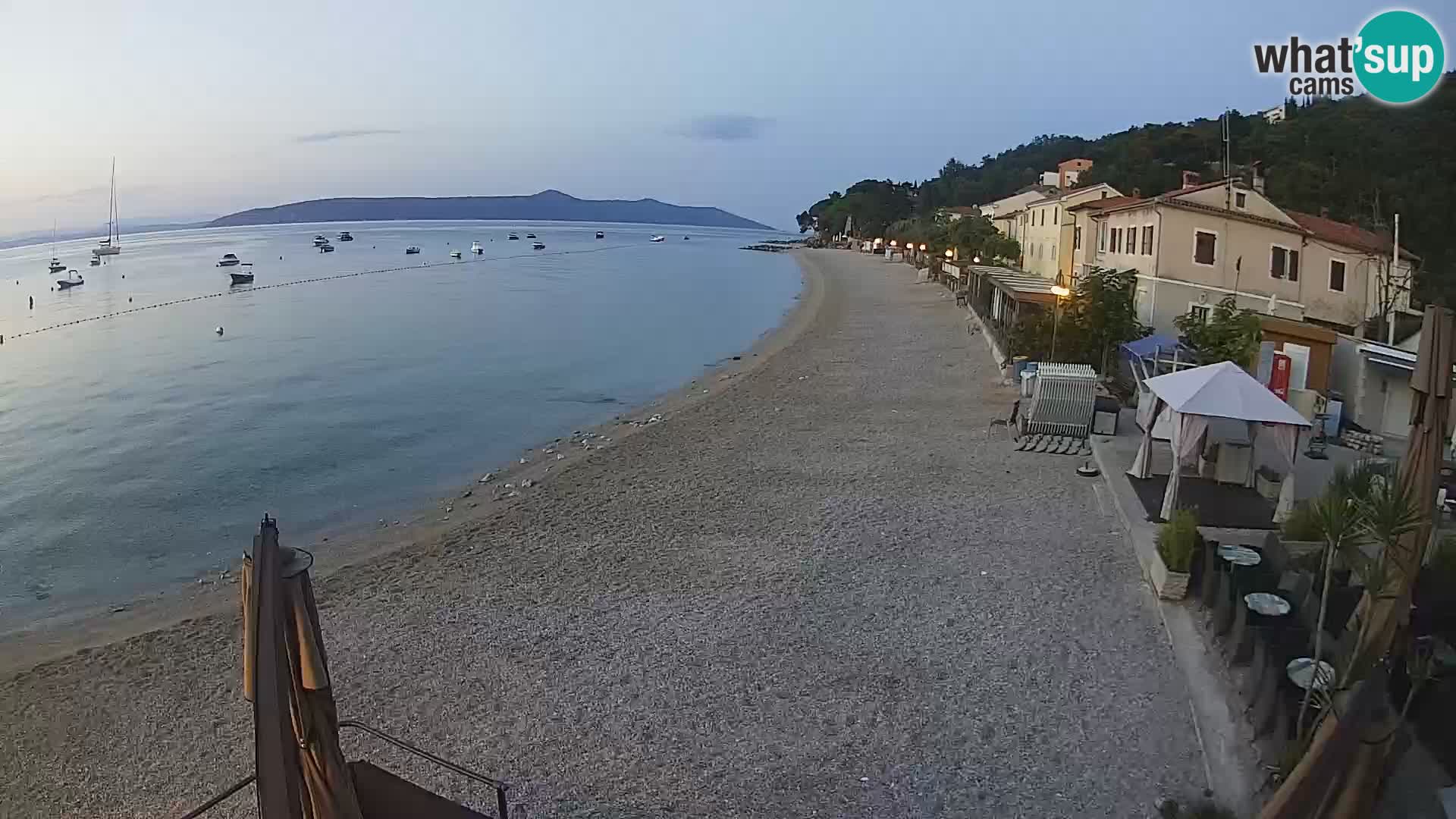 Live Cam Mošćenička Draga – plage