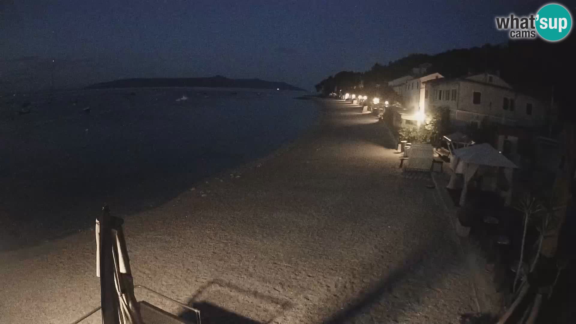 Webcam Mošćenička Draga – Strand
