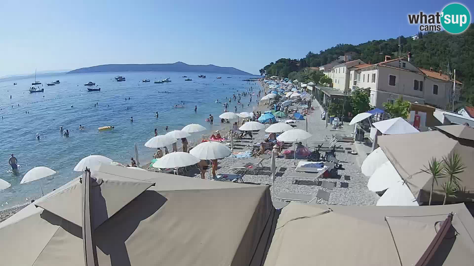 Camera en vivo Mošćenička Draga – Playa