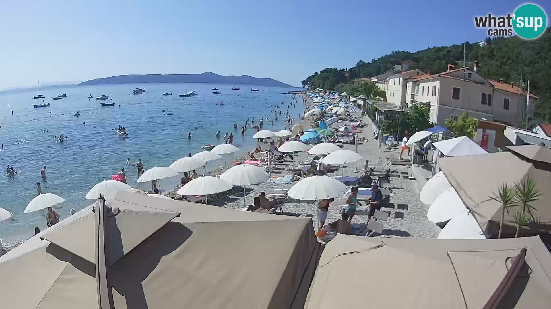 Camera en vivo Mošćenička Draga – Playa