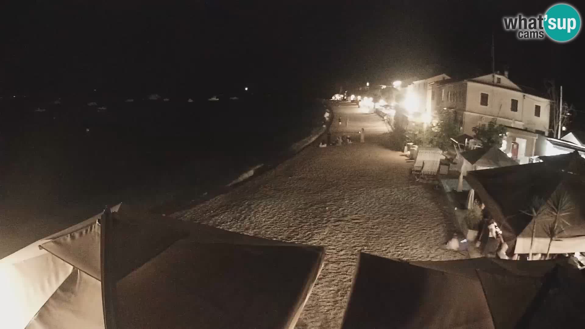 Webcam Mošćenička Draga – Strand