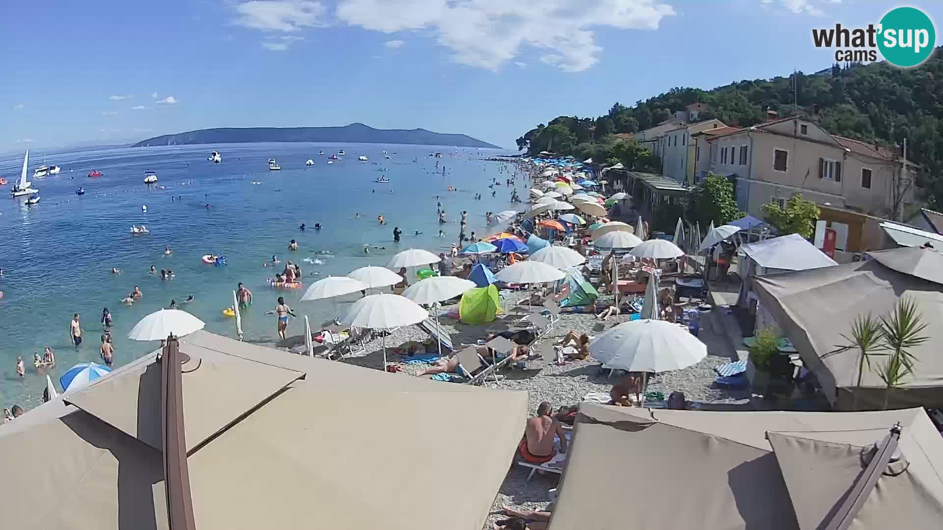 Camera en vivo Mošćenička Draga – Playa