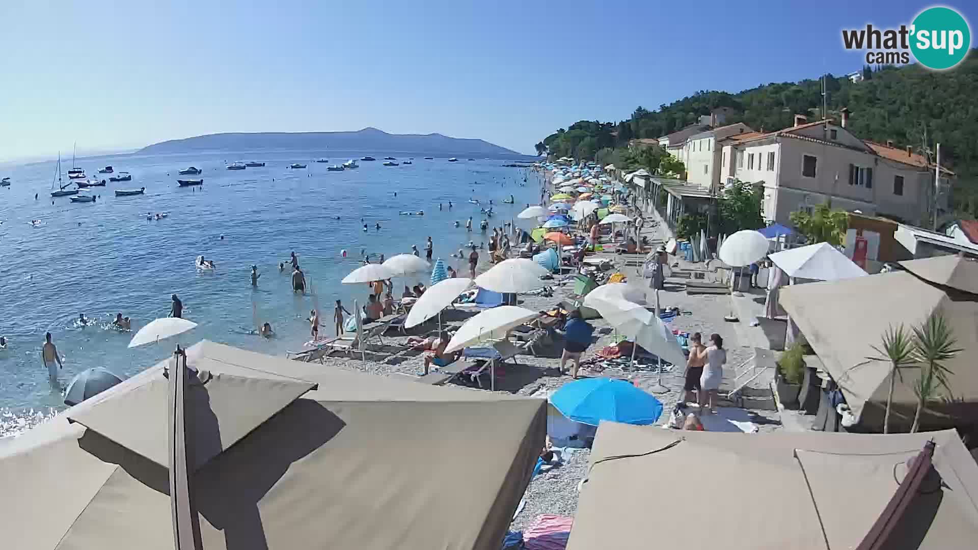 Web kamera Mošćenička Draga – plaža