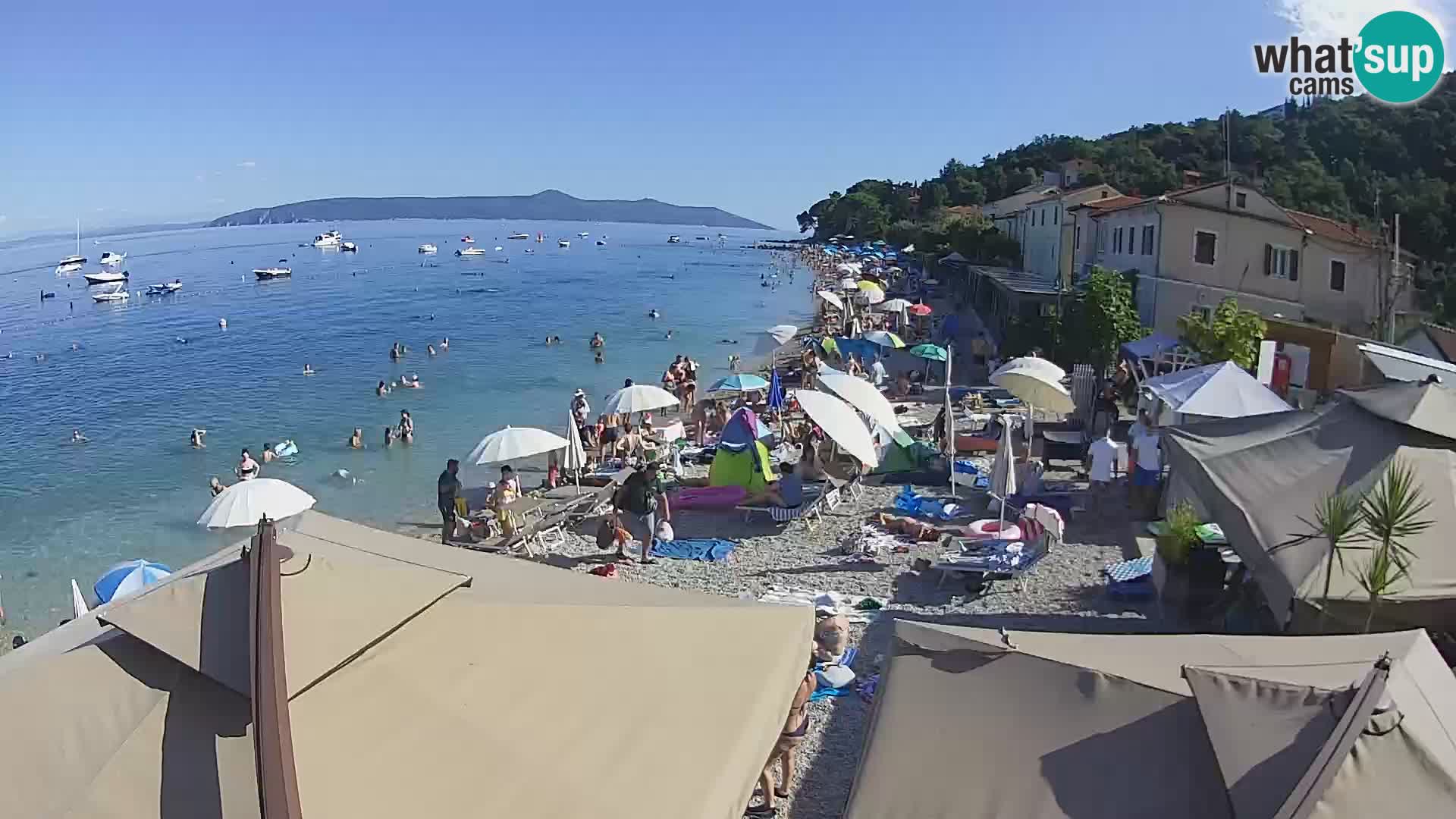 Camera en vivo Mošćenička Draga – Playa
