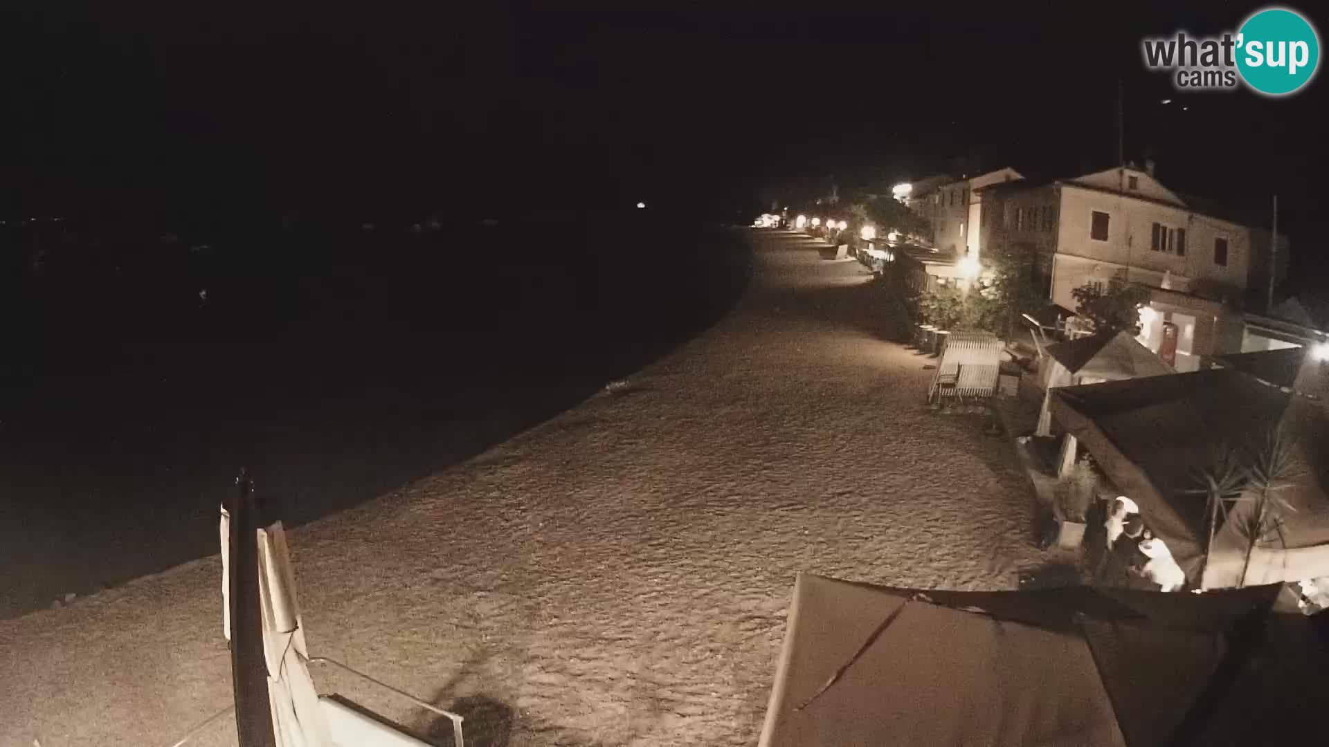 Mošćenička Draga webcam beach