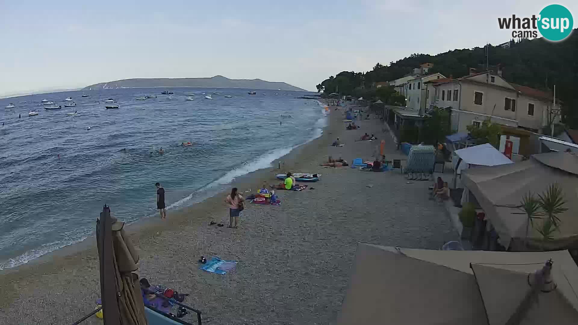 Live Cam Mošćenička Draga – plage
